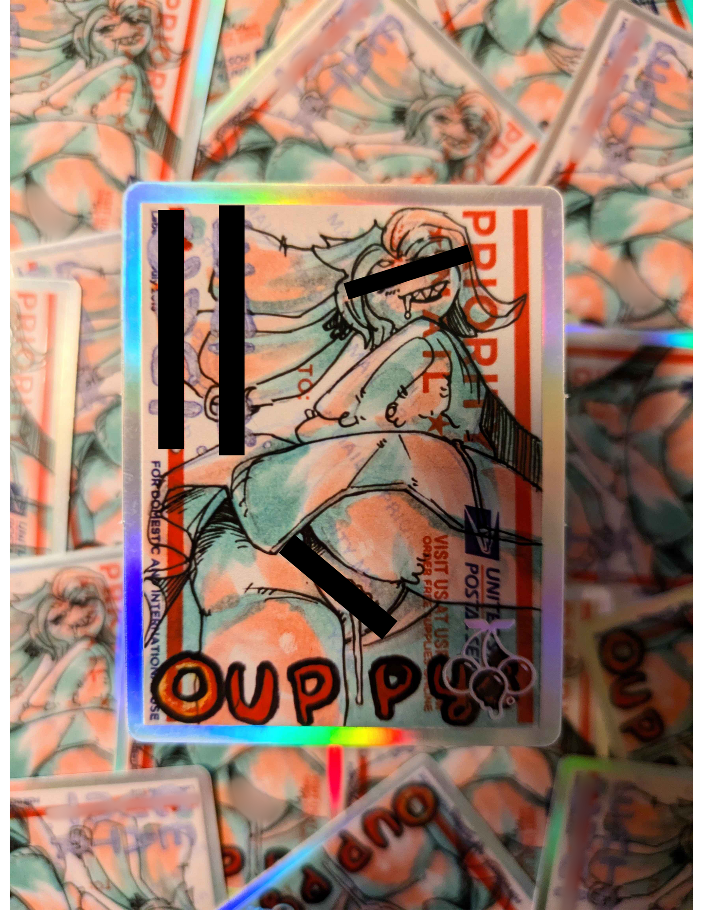 MUTTSMUTT Bunny Girl Sticker