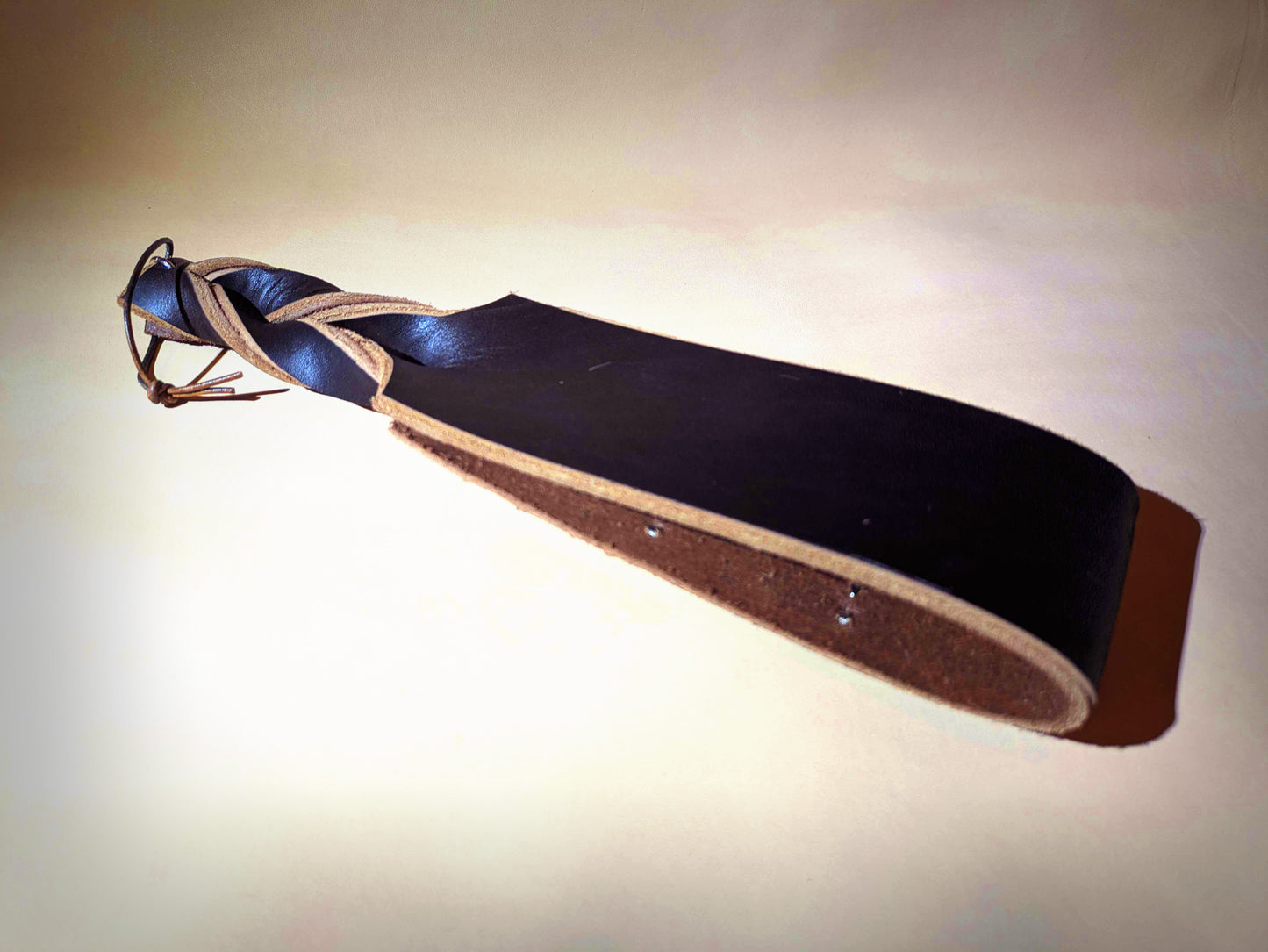 Leather Cone Studded Paddle