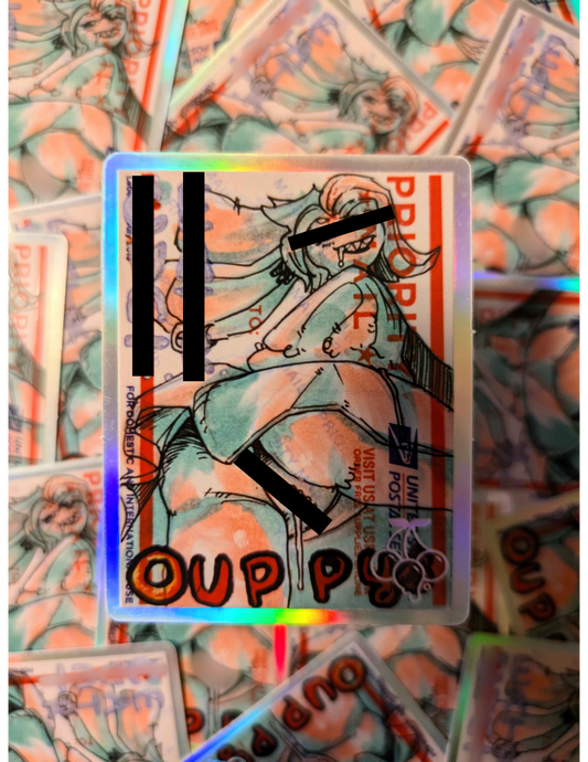 MUTTSMUTT Bunny Girl Sticker