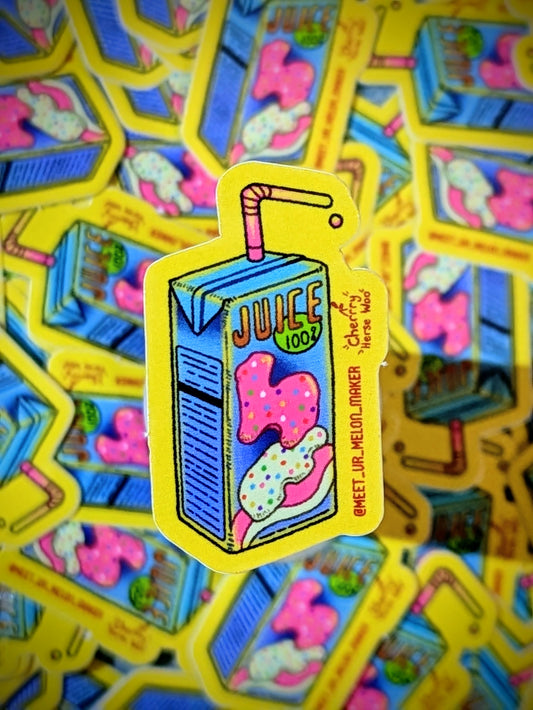 Circus Animal Coookie-Juice Sticker